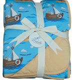 Sailing Together 2.5 Tog Quilted Blanket