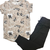 Love On The Go Pocket T-Shirt and Pant Set
