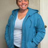 Ocean Blue Full Zip