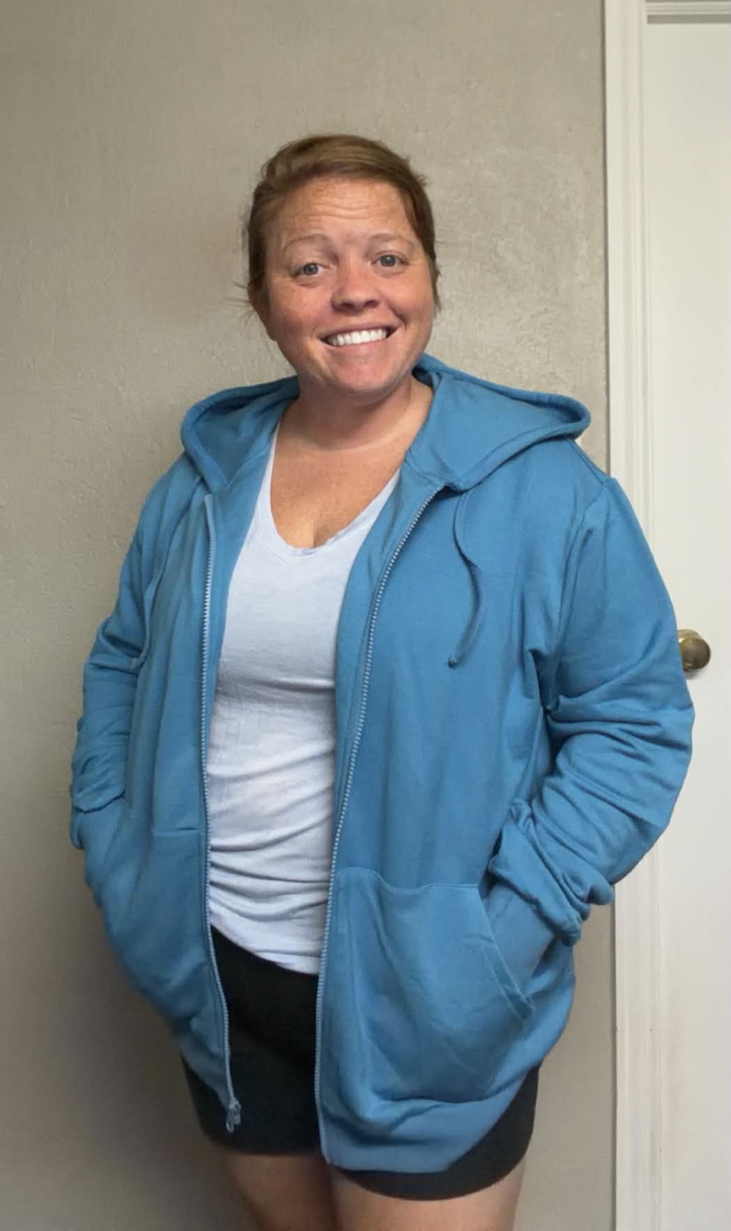 Ocean Blue Full Zip
