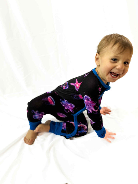 Deep Sea Glow Convertible Zip-Up