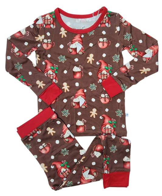 I'll Be Gnome For Christmas 2 Piece Pajama Set