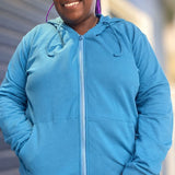 Ocean Blue Full Zip
