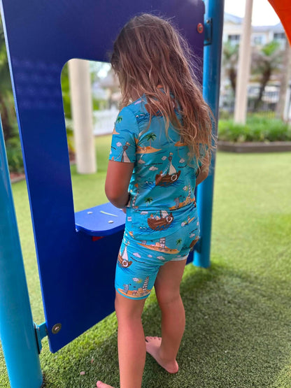 Sailing Together 2 Piece Pajama Set