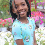 Succulent Cascade 2 Piece Pajama Set