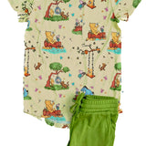 Oh Bother, Its Spring Pocket T-Shirt and Shorts Set