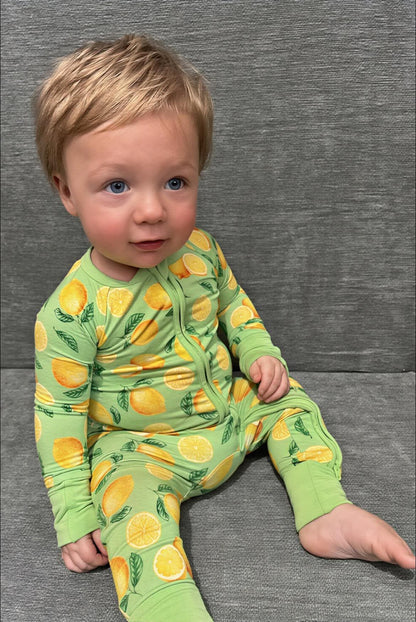 Lemon Pop Convertible Zip-Up