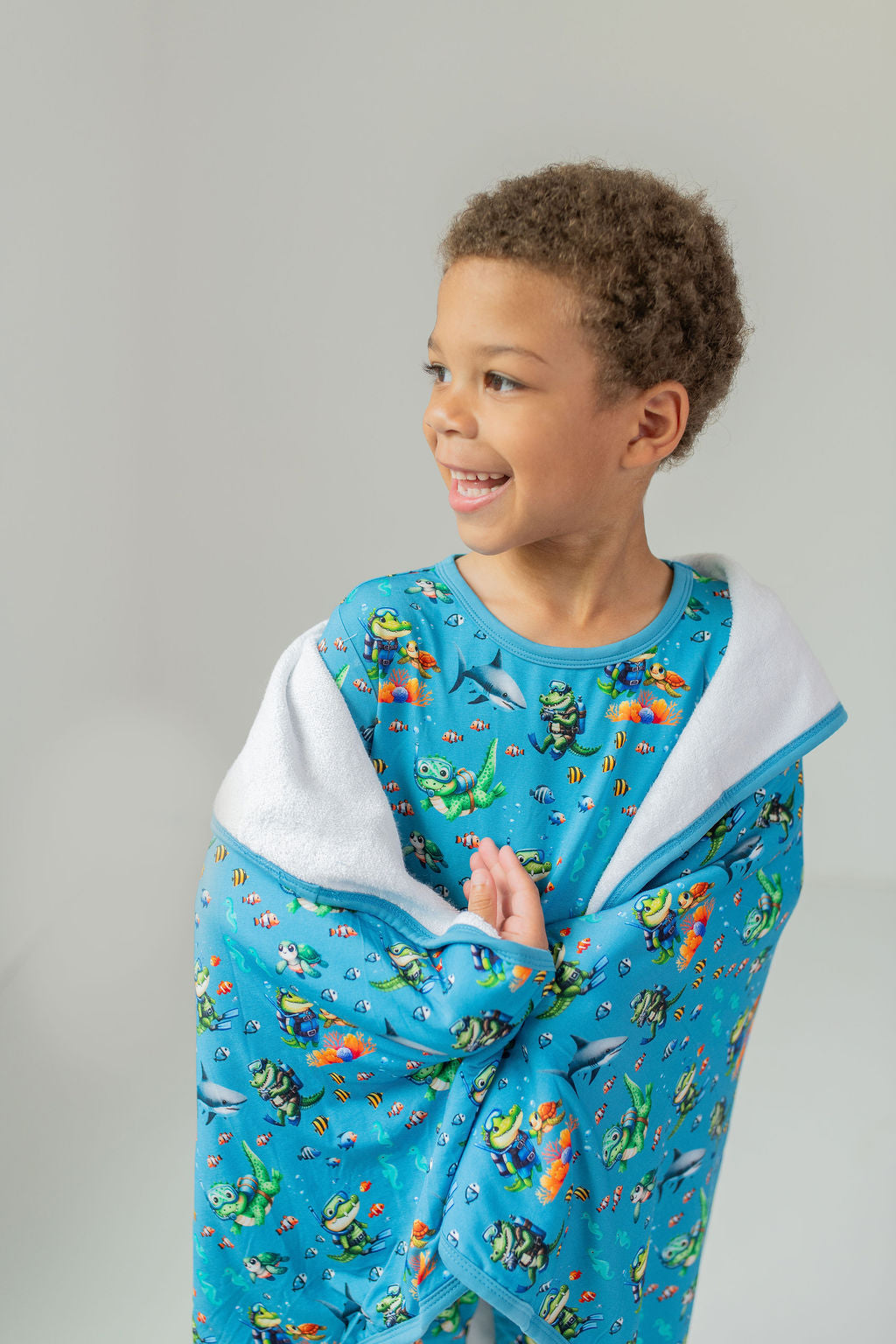 Gators At Sea Hooded Towel