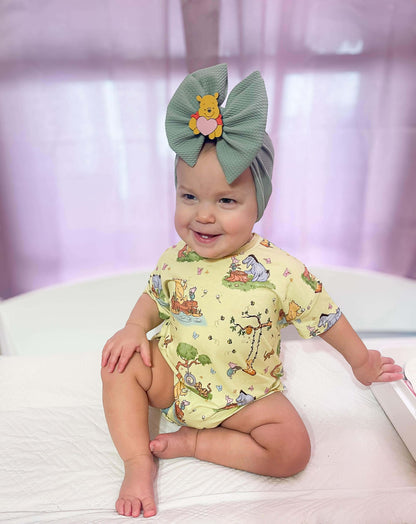 Oh Bother, Its Spring Oversized Bubble Romper