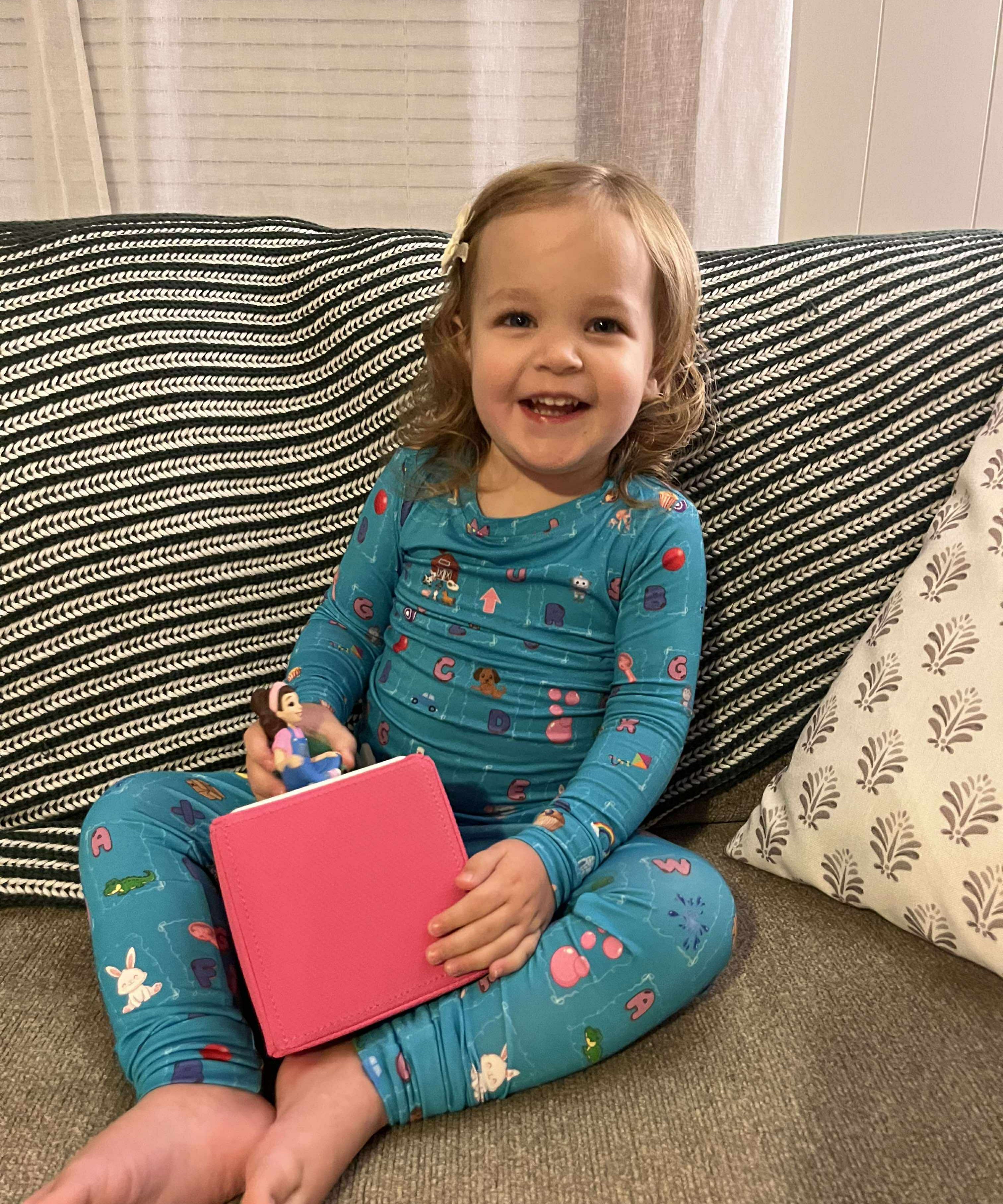 Letters and Littles 2 Piece Pajama Set
