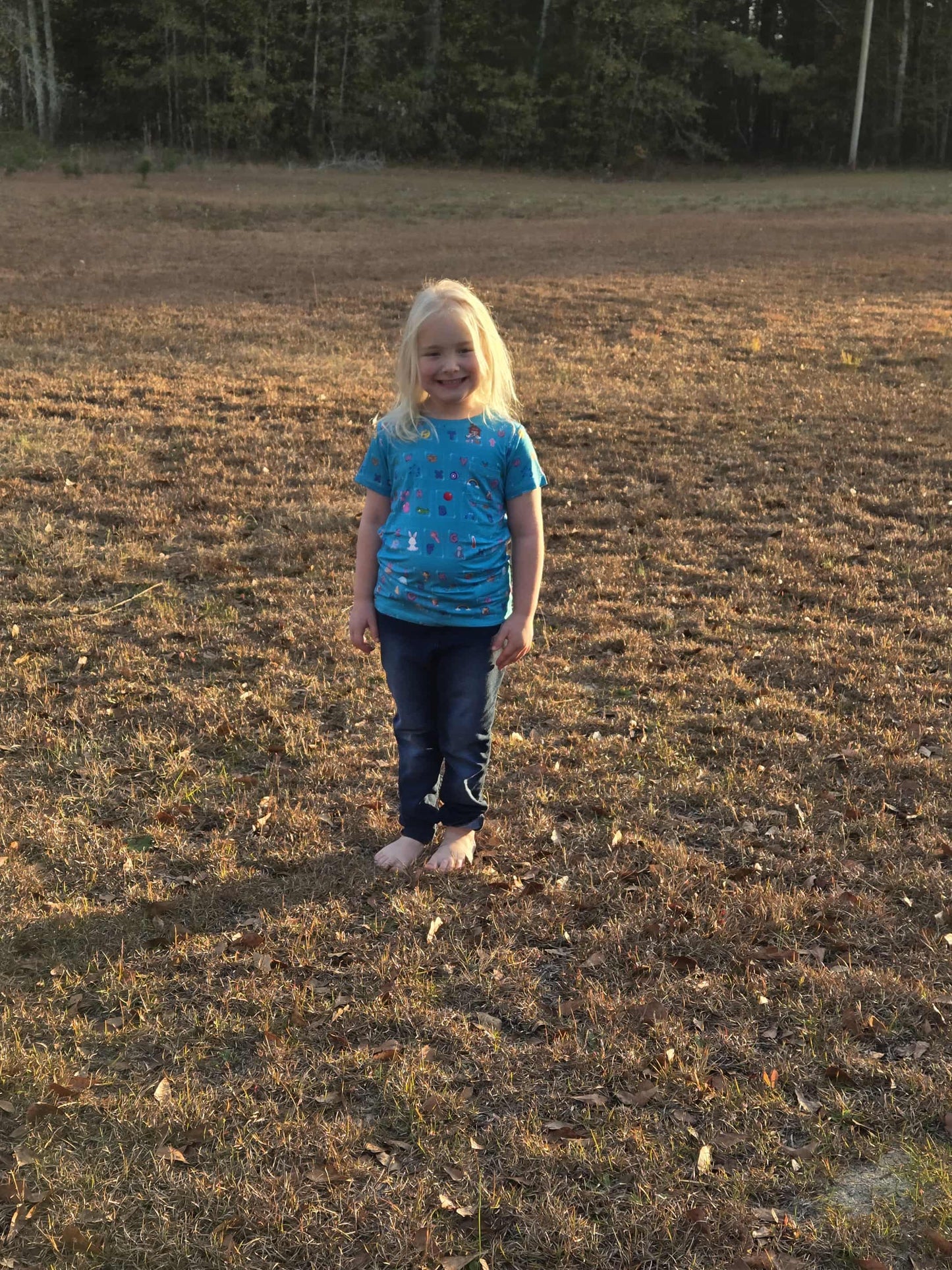 Letters and Littles Pocket T-Shirt