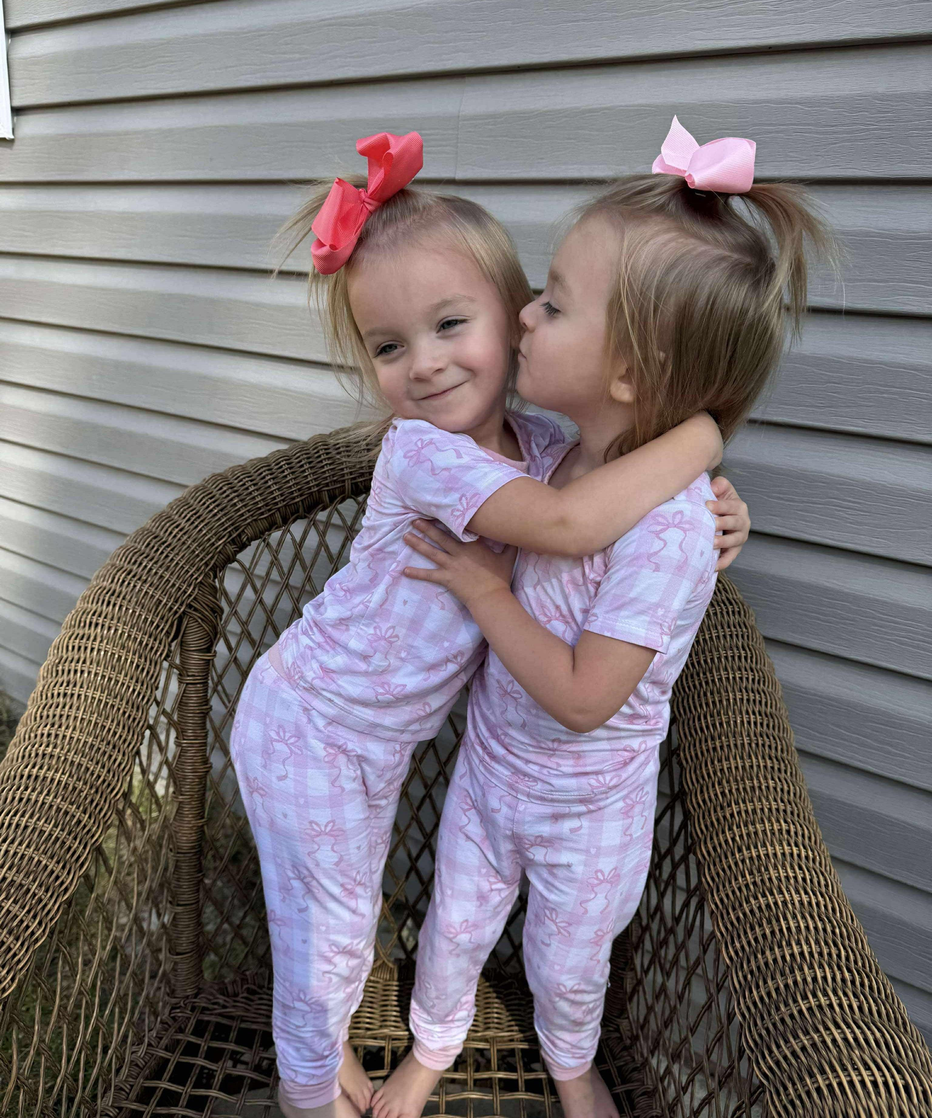 Gingham Grace 2 Piece Pajama Set