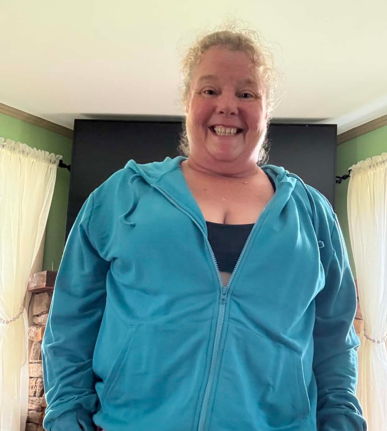 Ocean Blue Full Zip