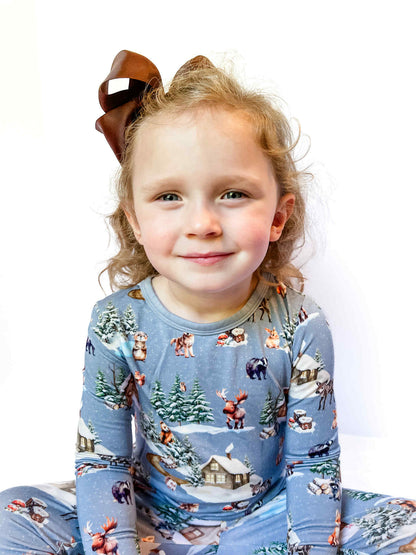 Winter Woodland 2 Piece Pajama Set