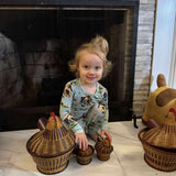 Cluckin Cozy 2 Piece Pajama Set