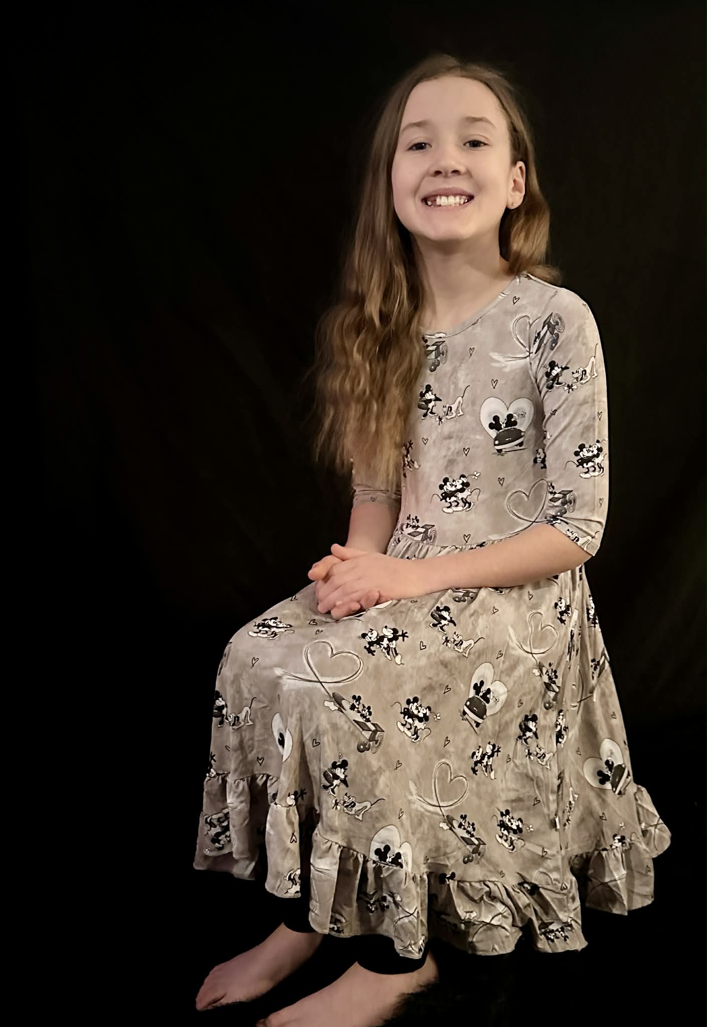 Love On The Go Twirl Dress with Pockets & leggings set