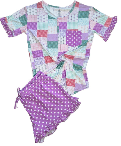 Darling Patchwork Women's Pajamas
