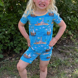 Sailing Together 2 Piece Pajama Set