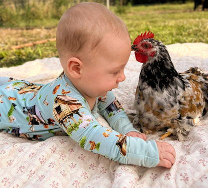Cluckin Cozy Convertible Zip-Up