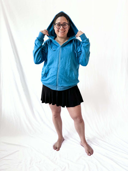 Ocean Blue Full Zip