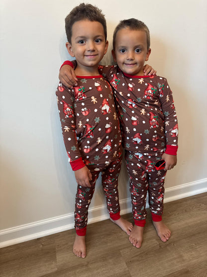I'll Be Gnome For Christmas 2 Piece Pajama Set