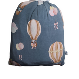Trunks In The Clouds (Pink) Crib Sheet