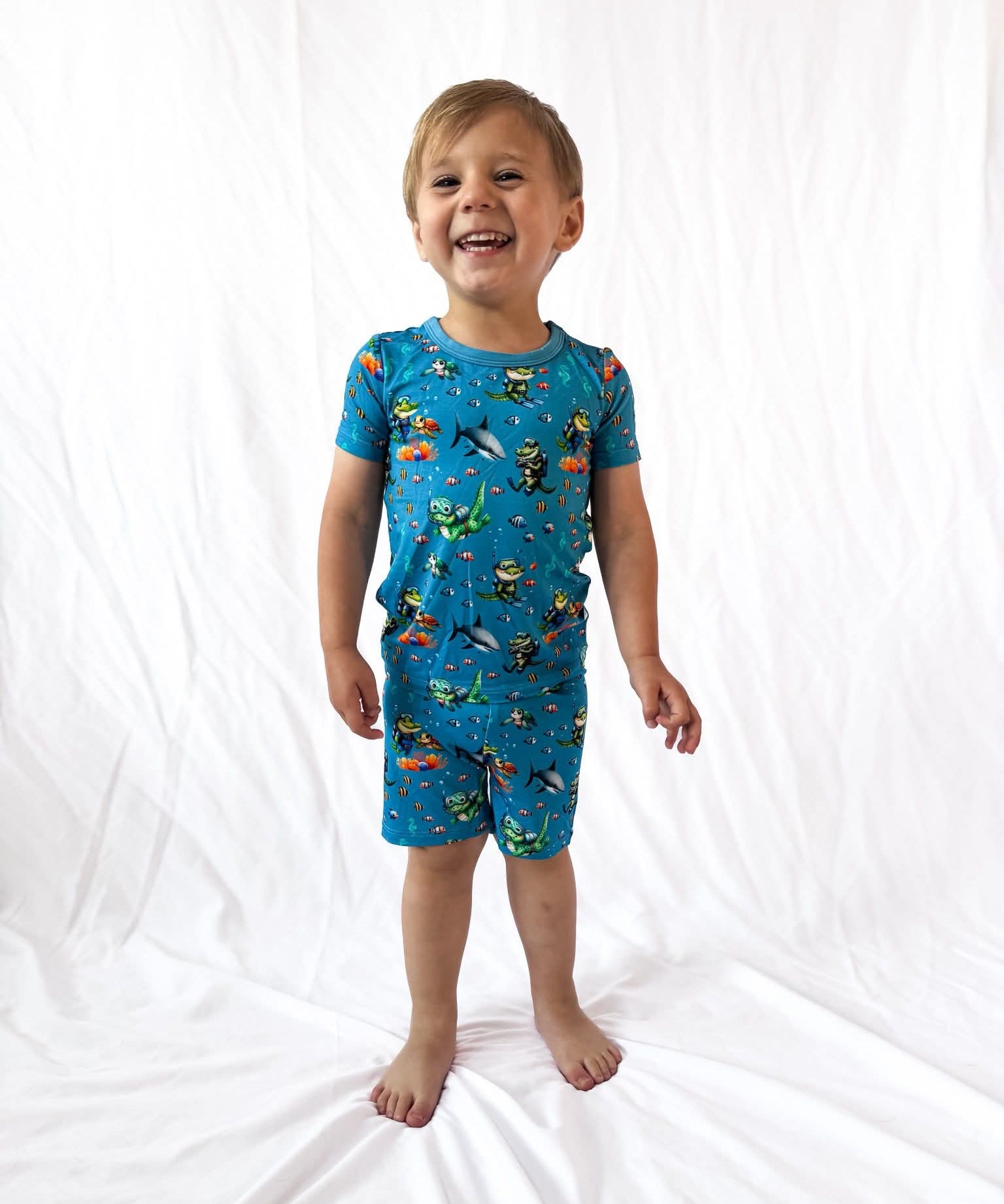 Gators At Sea 2 Piece Pajama Set