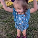 God Says I Am Bubble Romper