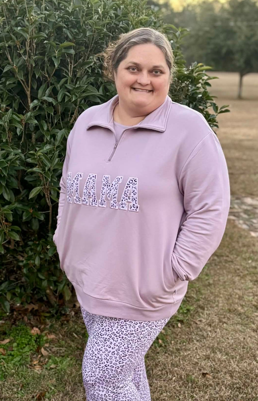 Prowl in Pink Quarter Zip Pullover