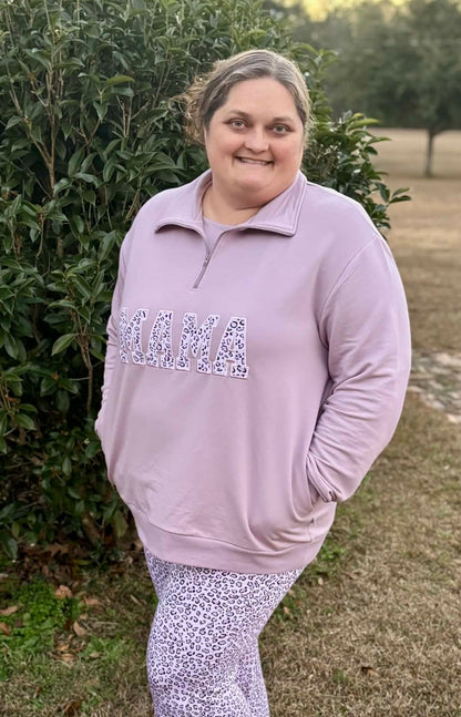 Prowl in Pink Quarter Zip Pullover