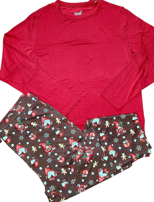 I'll Be Gnome For Christmas Men's Pajamas