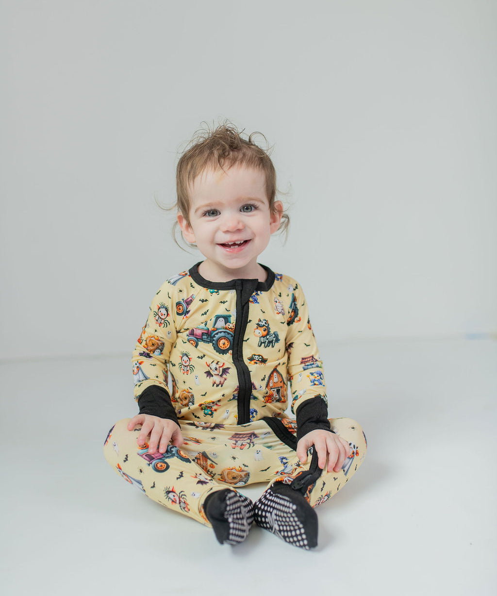 Boo At The Farm 2.0 Convertible Zip-Up