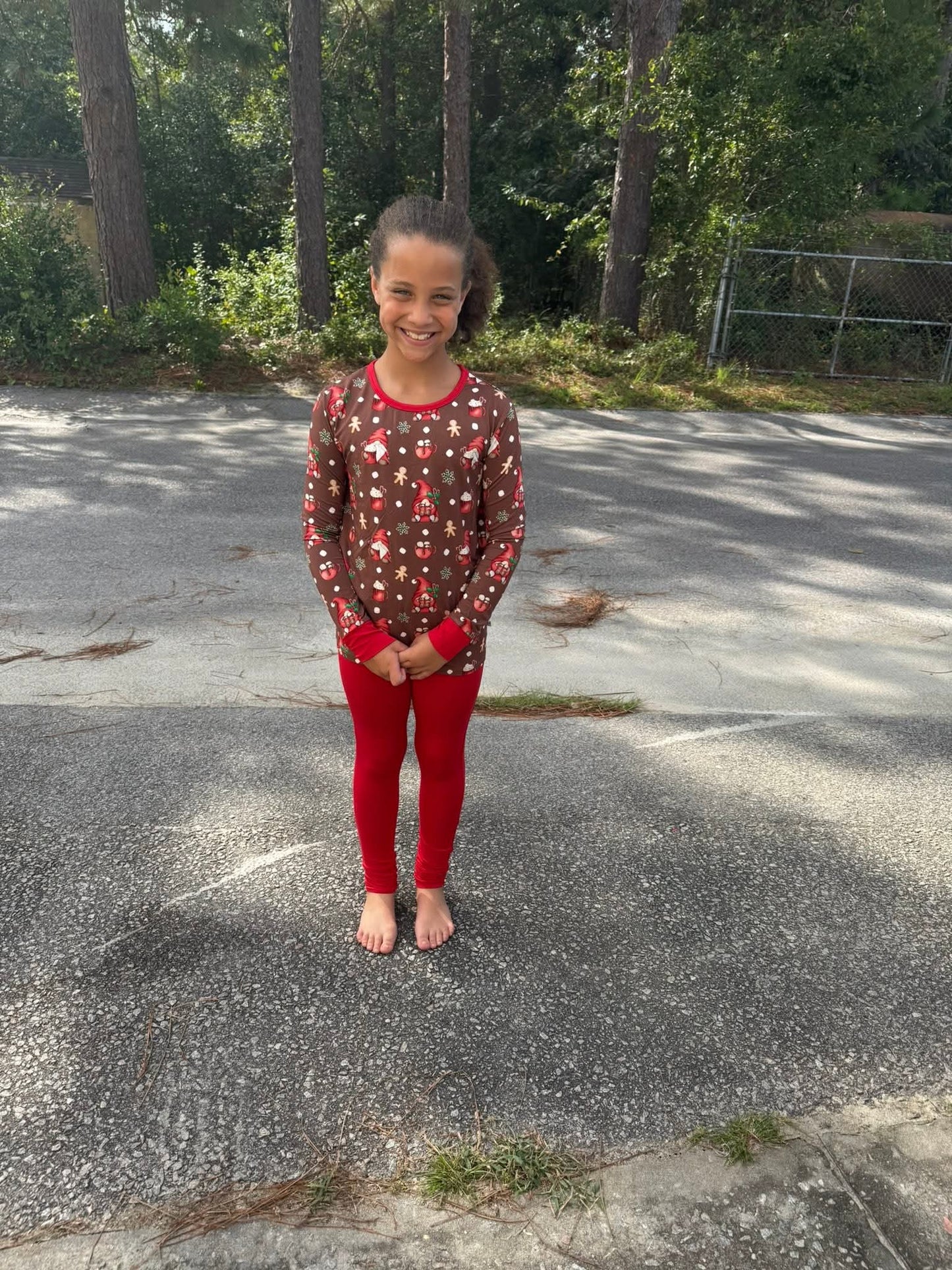 Red Leggings