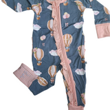 Trunks In The Clouds (Pink) Convertible Zip-Up