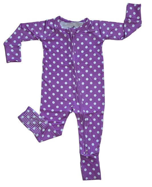 Lavender Charm Convertible Zip-Up