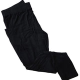 Luxe Noir Women's Leggings with Pockets 240GSM