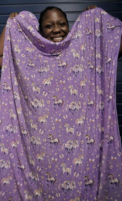 Unicorn Wishes 2.5 Tog Quilted Blanket