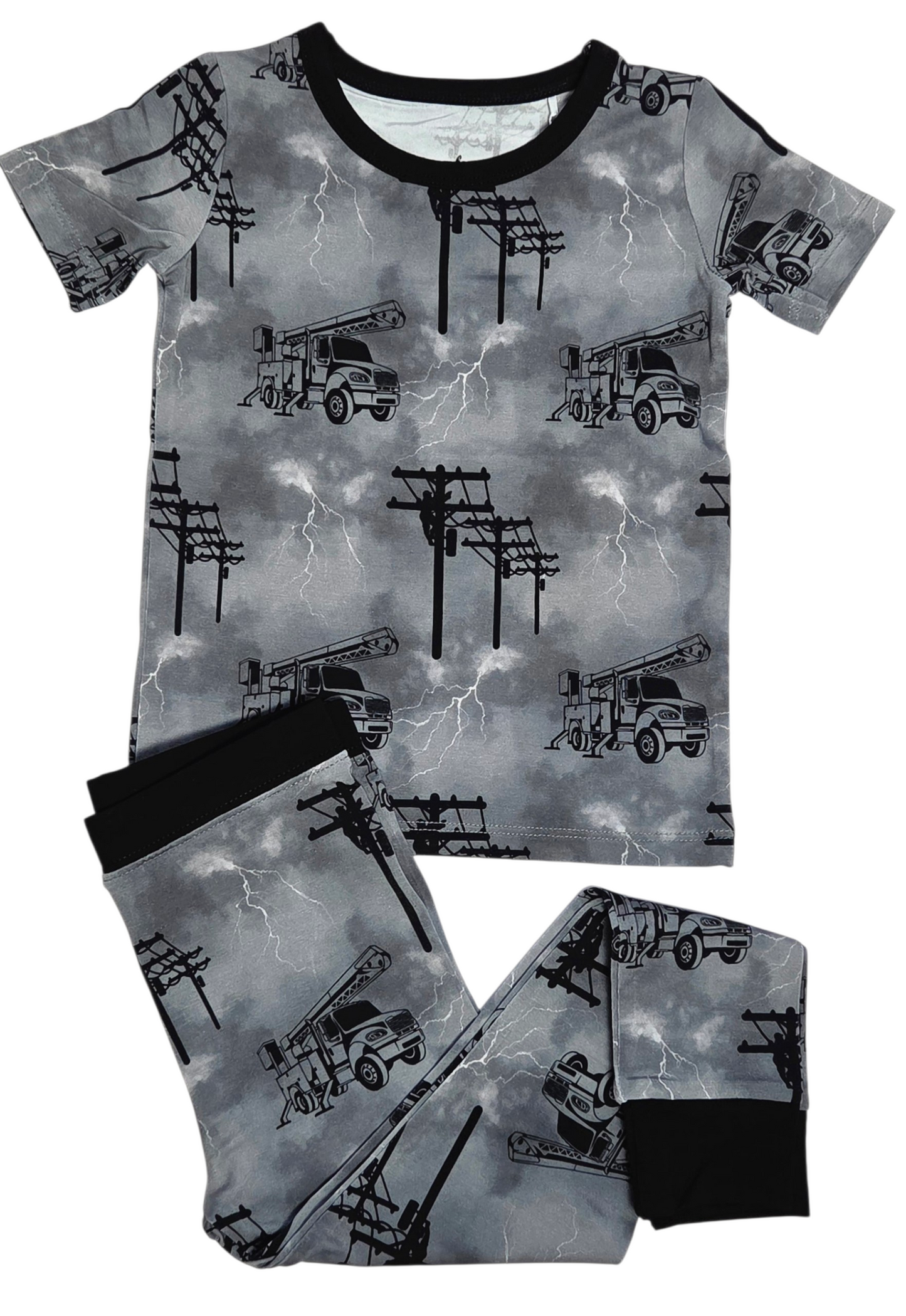 High Voltage 2 Piece Pajama Set