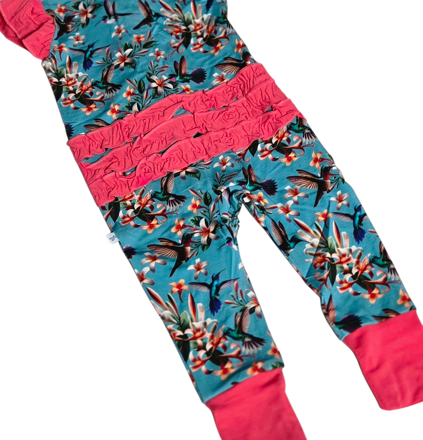 Flutter and Bloom Ruffle Sleeve Romper