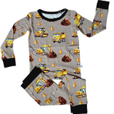DDB Construction Long Sleeve and Pants Pajama Set