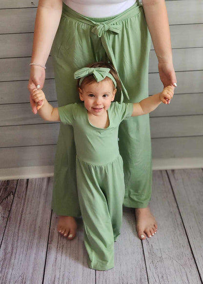 Sage Wide Leg Jumpsuit