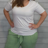 White Women's Top
