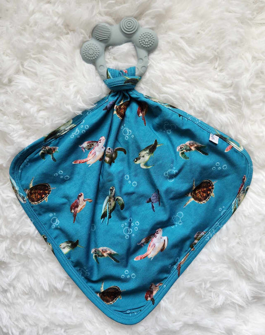 Under the Sea Lovey and Teething Ring