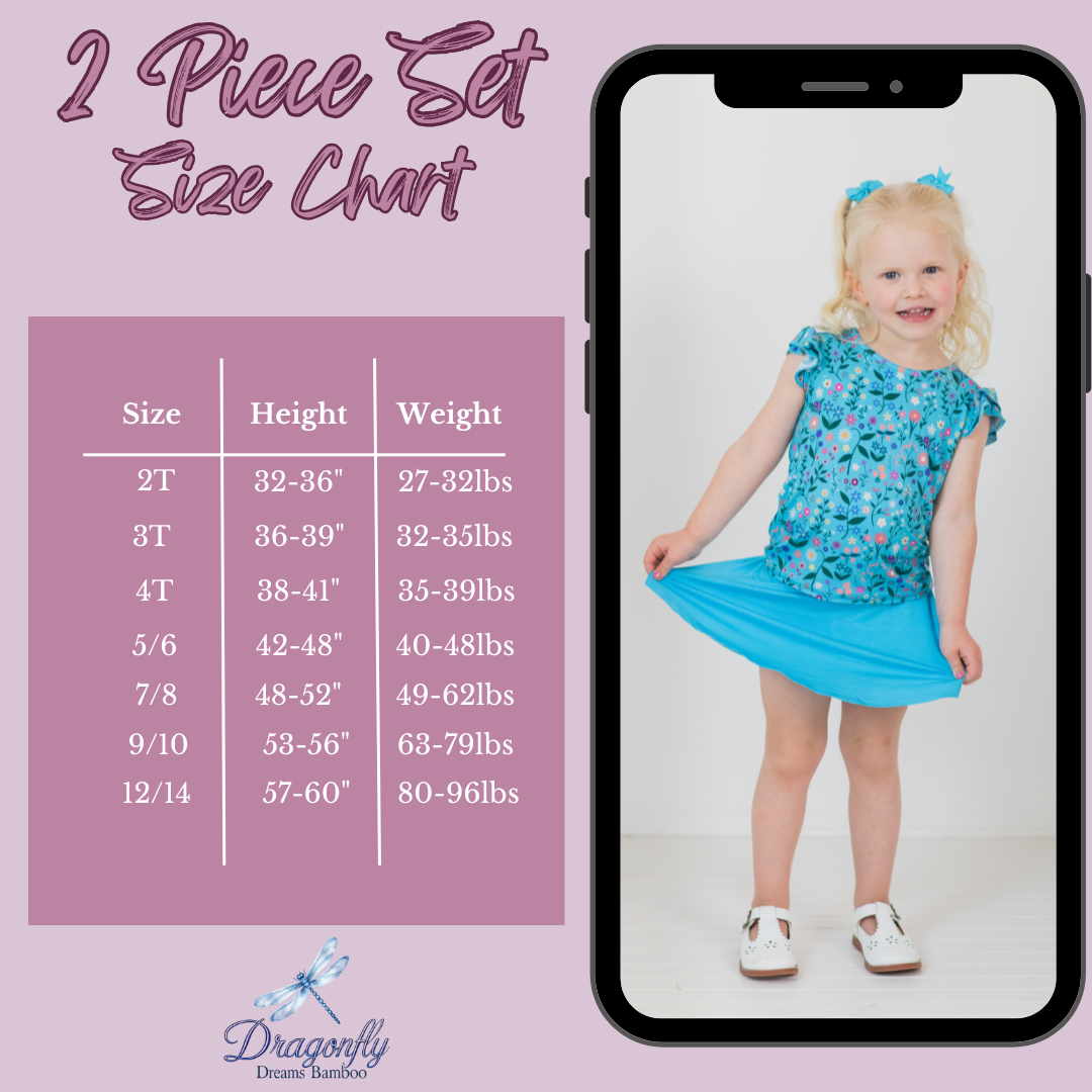 Blushing Harvest 2 piece Peplum and Legging Set