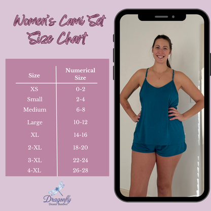 Plum Cami and Short Set