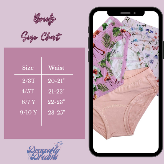 Girl's Brief 3-Pack