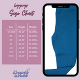 Teal Leggings For Littles