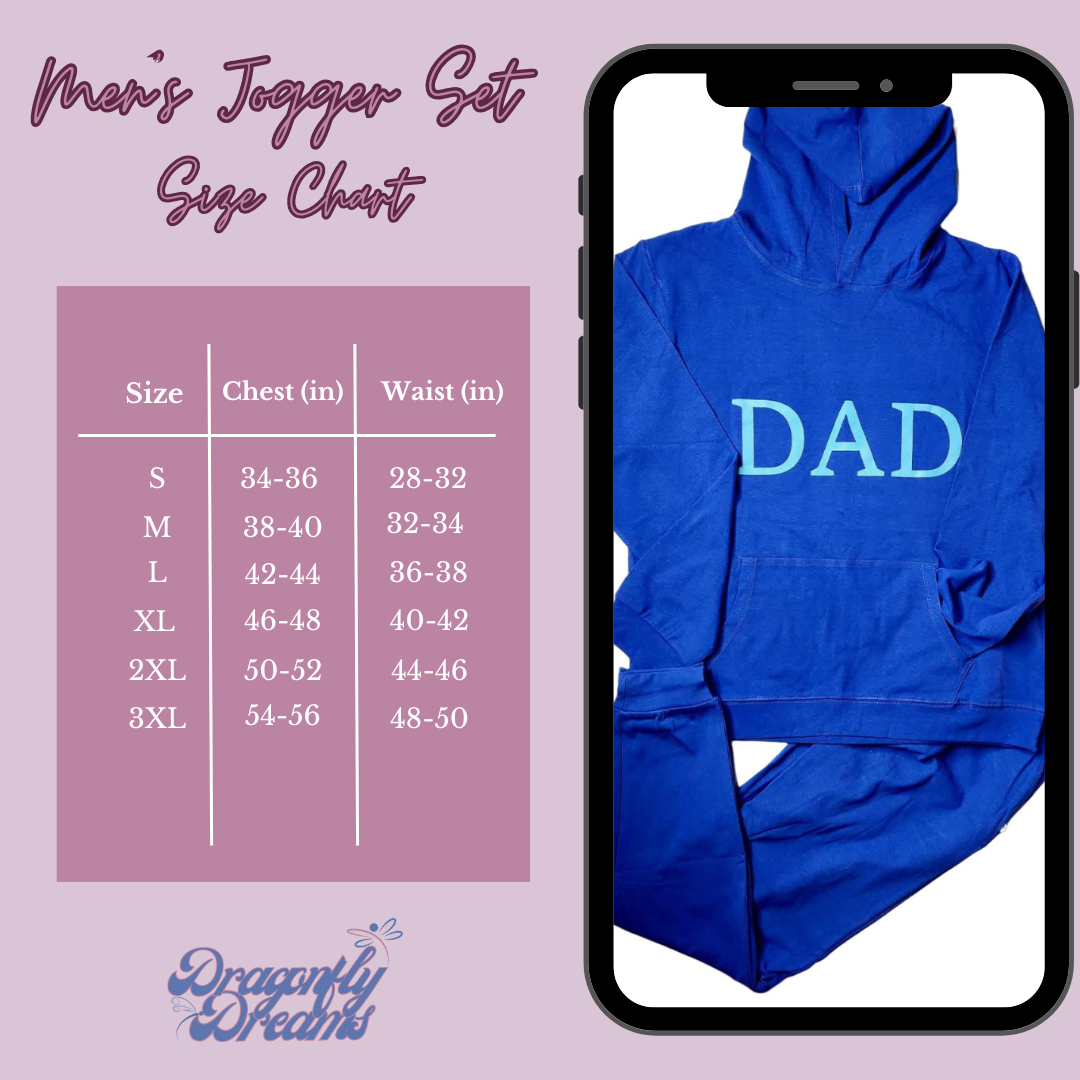 Dad Hoodie Jogger Set