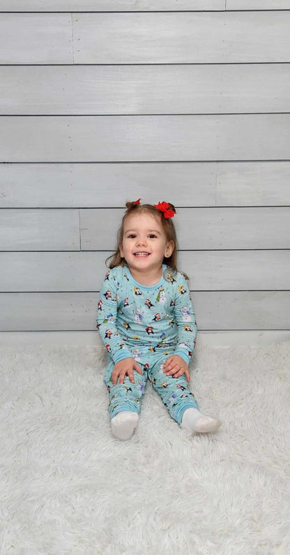 Snow Much Fun 2 Piece Pajama Set