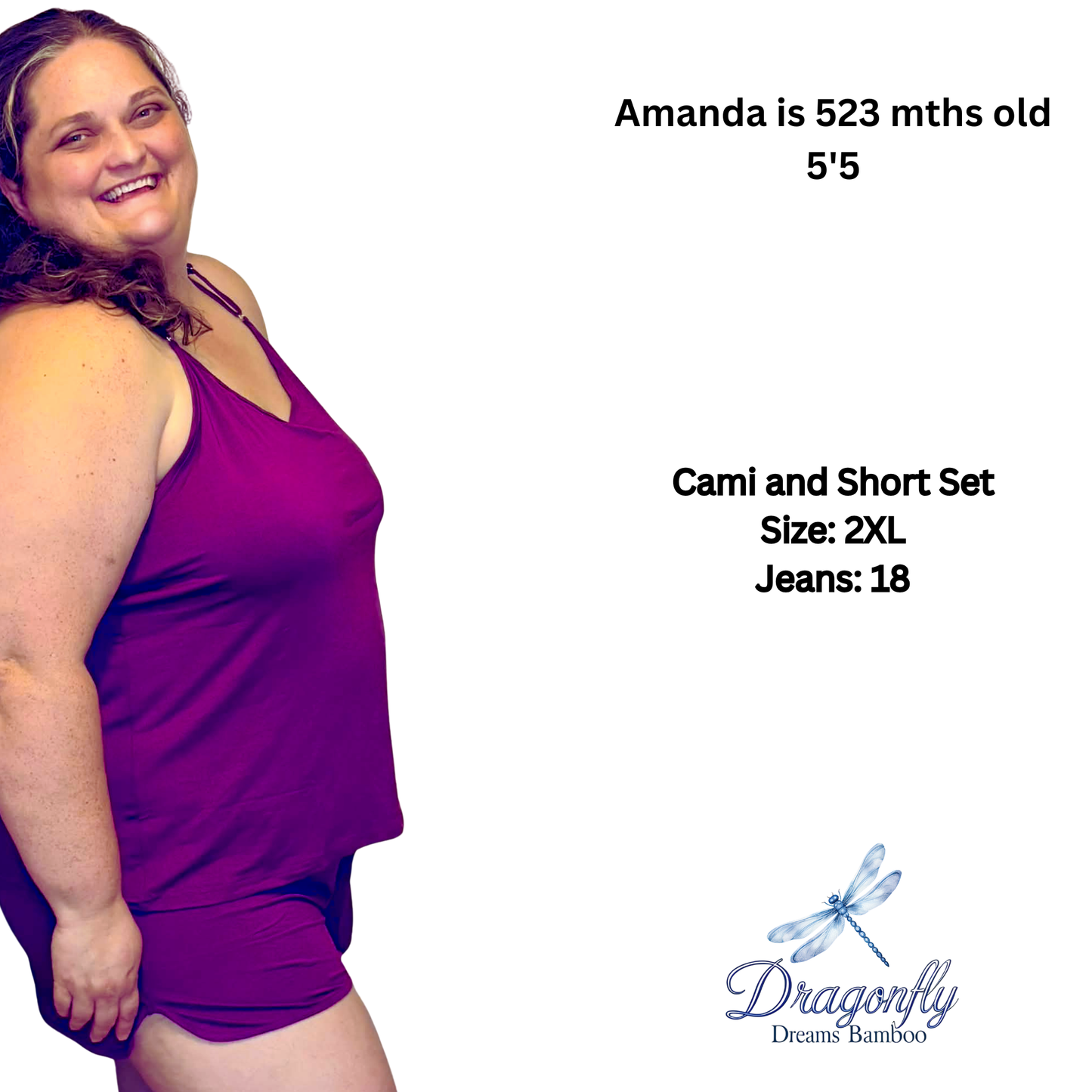 Plum Cami and Short Set